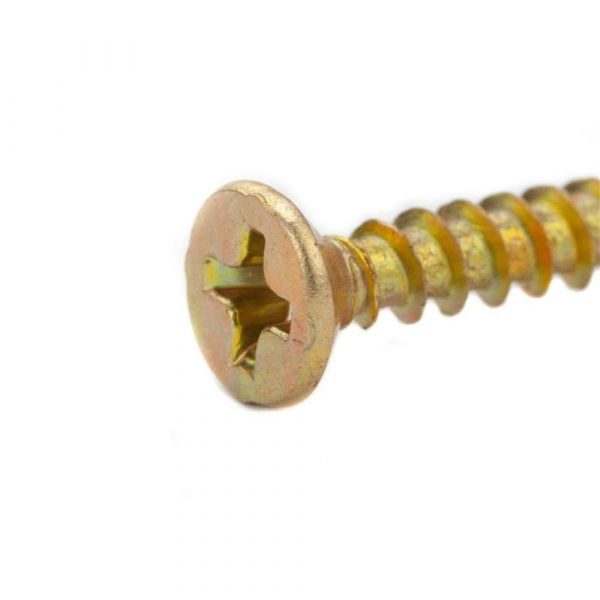  100 Parafusos Chipboard Cabeça Chata Phillips Belenus