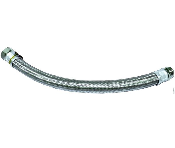 Ligação Flexível Aço Inox para Água MxF 1/2