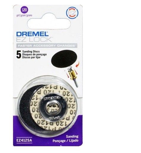 Disco de Lixa  Gr120 EZ-412  1-1/4Dremel 2615E412AC