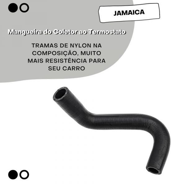 Mangueira do Coletor ao Termostato Monza/Kadett