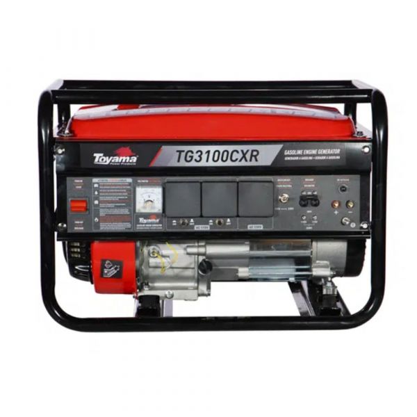 Gerador á Gasolina 3,1KVA 4T Bivolt Toyama TG3100CXR