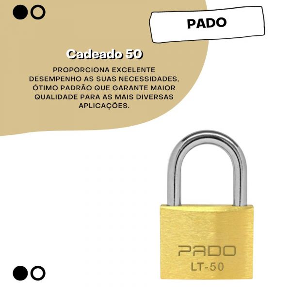 Cadeado 50 Pado