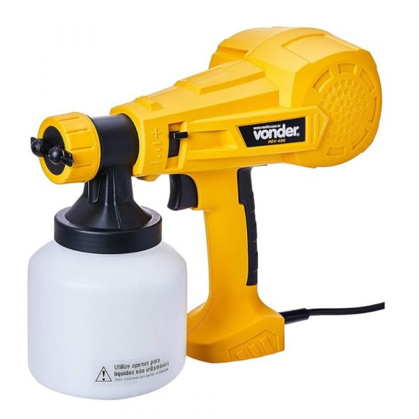 Pistola Elétrica Para Pintura 220V PEV400 Vonder
