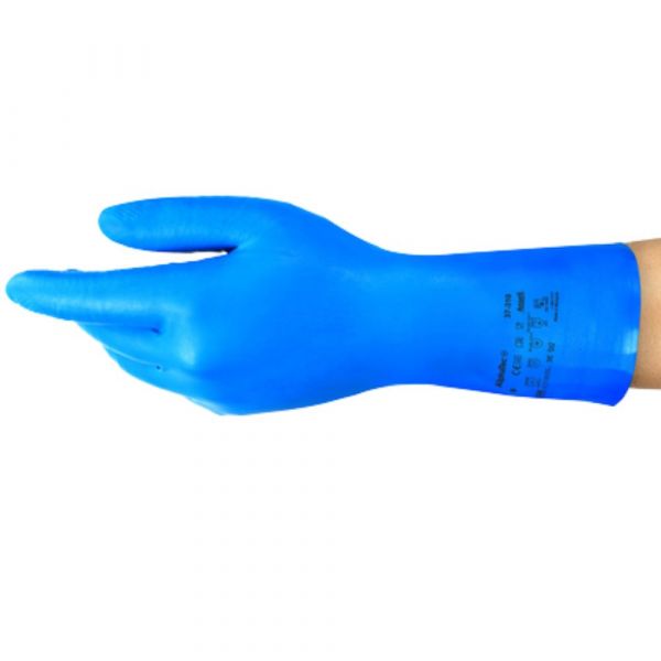 12 Luvas Nitrílica Alphatec 37-310 Sem Forro 31cm Tamanho 9 Ansell    