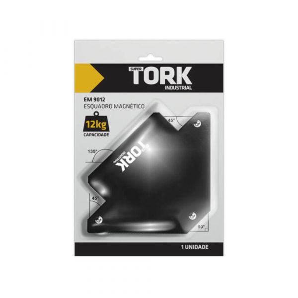 Esquadro Magnético 12Kg Tork