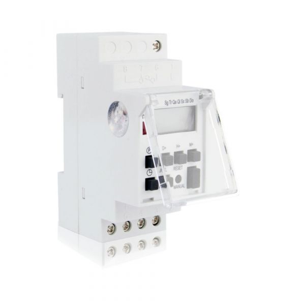 Programador Digital Tempo Industrial 220V Foxlux