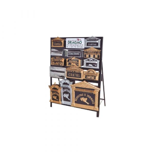 Expositor Para Caixa De Correio Metalúrgica Dragão