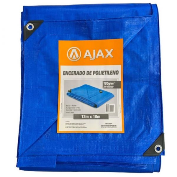 Lona Leve de Polietileno 12X10 180gr/m2 Ajax