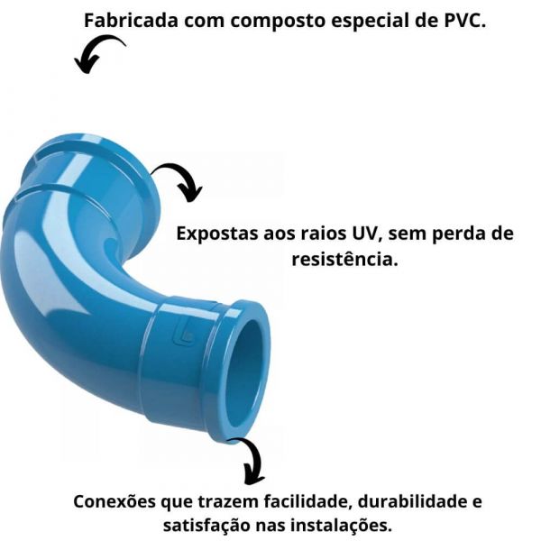 Curva 90º Soldável Agro DN-32 Amanco