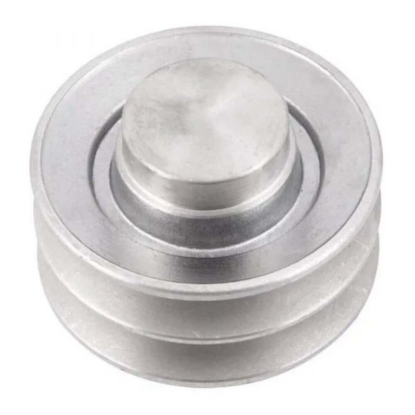 Polia Alumínio 2 Canais A 300mm Mademil