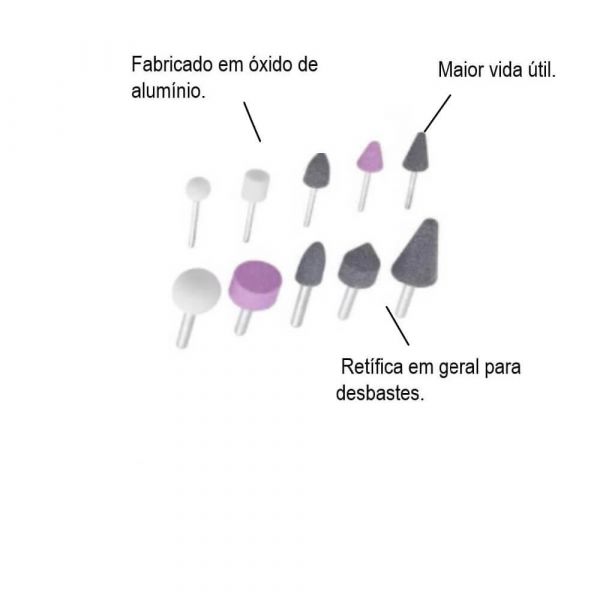 Jogo Ponta Montada Com 10 unidades Pmv 010 Vonder