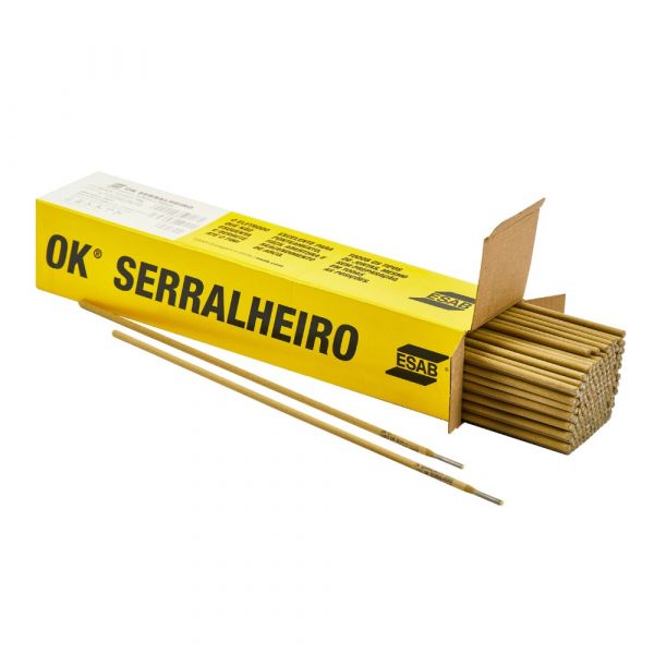 1Kg de Eletrodo OK Serralheiro E6013 4mm Esab