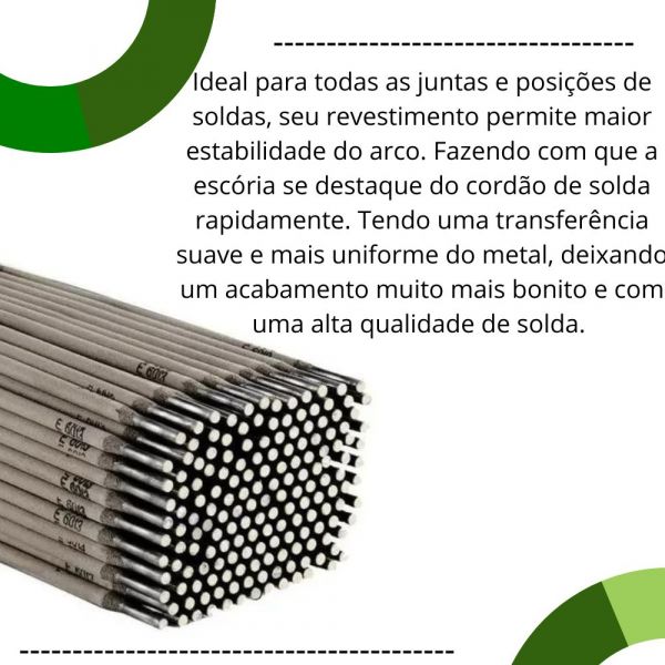 1 Kg Eletrodo Para Solda 6013 4mm Nobre