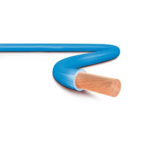 1 Metro Fio Flexível 1,50mm Azul 750V Corfio