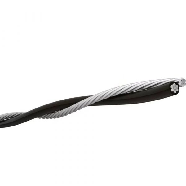 1 Metro de Cabo de Alumínio Multiplex 2x10mm Corfio