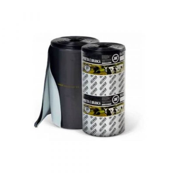 1 Metro de Lona Dupla Face Para Silo 100 MIC 12X1M Lonax