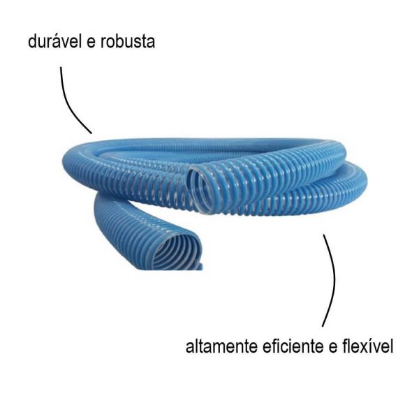 1 Metro De Mangueira Para Piscina 38mm Himaflex