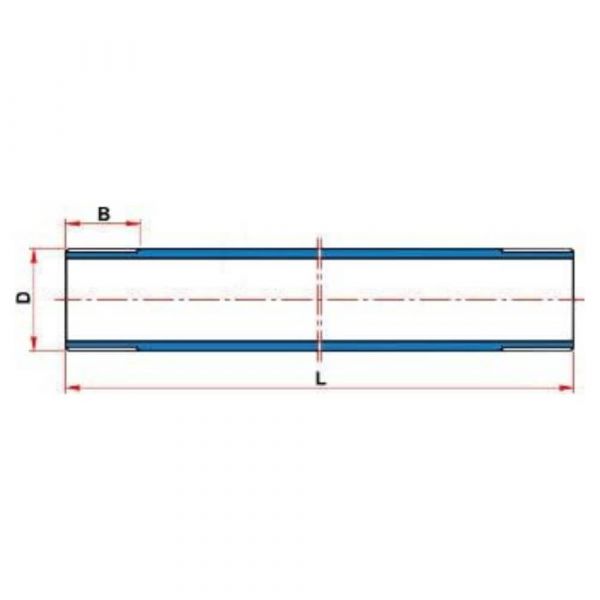 1 Metro de Tubo Subida Aspersor Roscável 1 Pol. Tigre