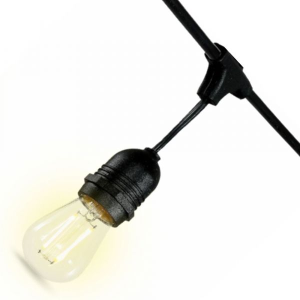 1 Metro de Varal Lâmpada String Light com Bocal E-27 G-Light