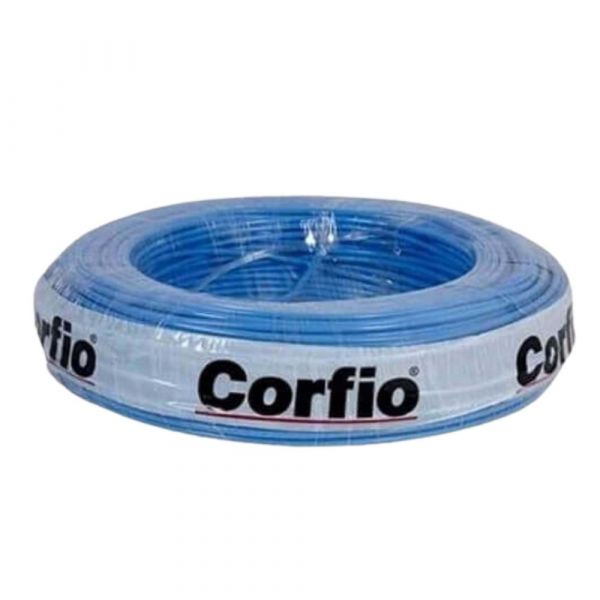 1 Metro Fio Flexível 1,50mm Azul 750V Corfio