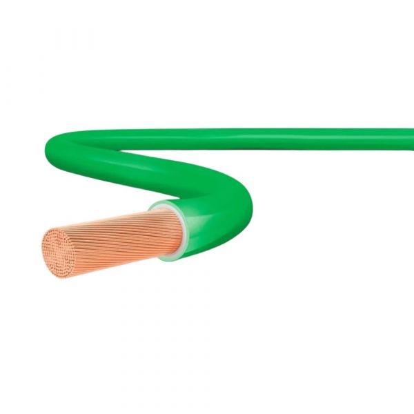 1 Metro Fio Flexível 2,50mm Verde 750V Corfio WBB0107-VD