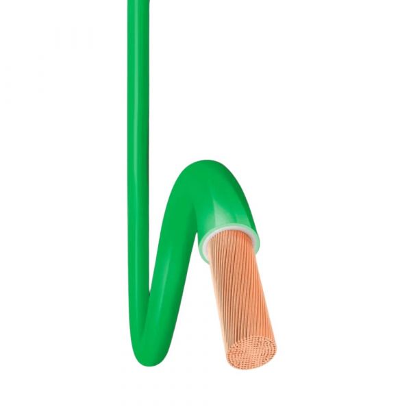 1 Metro Fio Flexível 2,50mm Verde 750V Corfio WBB0107-VD
