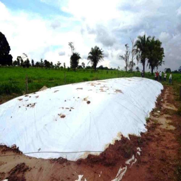 1 Metro de Lona Dupla Face Para Silo 100 MIC 8X1M Lonax 