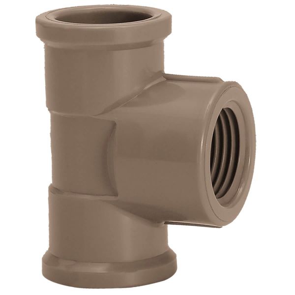 TE Soldável Roscavel 20X1/2 MM Fortlev