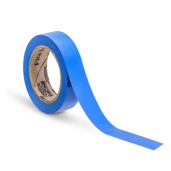 Fita Isolante Imperial Slim Azul 18mmx10m 3M