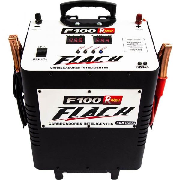 Carregador Inteligente de Bateria F100 RNEW Flach