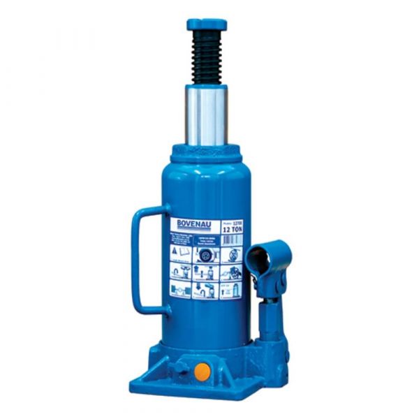 Macaco Hidráulico Garrafa 12 Toneladas Bovenau