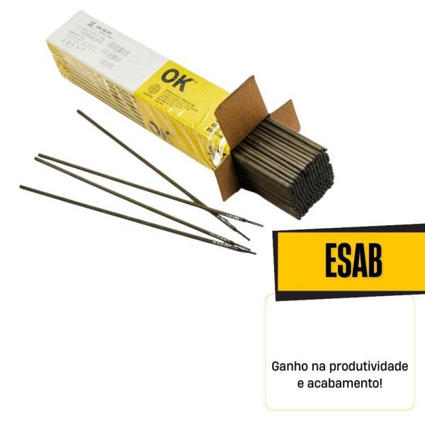 1Kg de Eletrodo OK 4804 3.25mm Esab