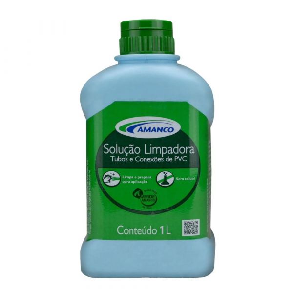 1L Solução Preparadora para Tubos e Conexões de PVC Amanco