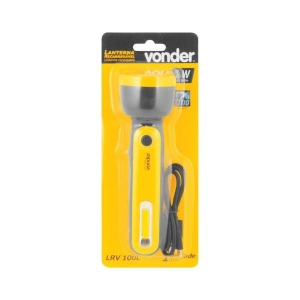 Lanterna Recarregavel 80-100 Lúmens Lrv100l Vonder
