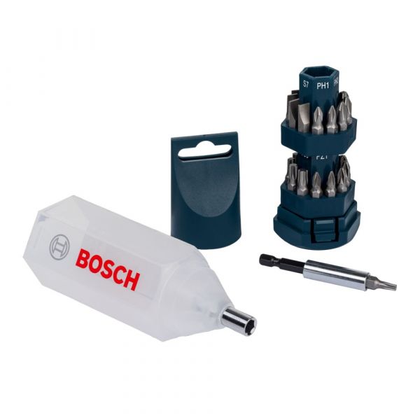 Kit de Pontas Bosch Big Bit para parafusar com 25 pçs 2607017404 Bosch
