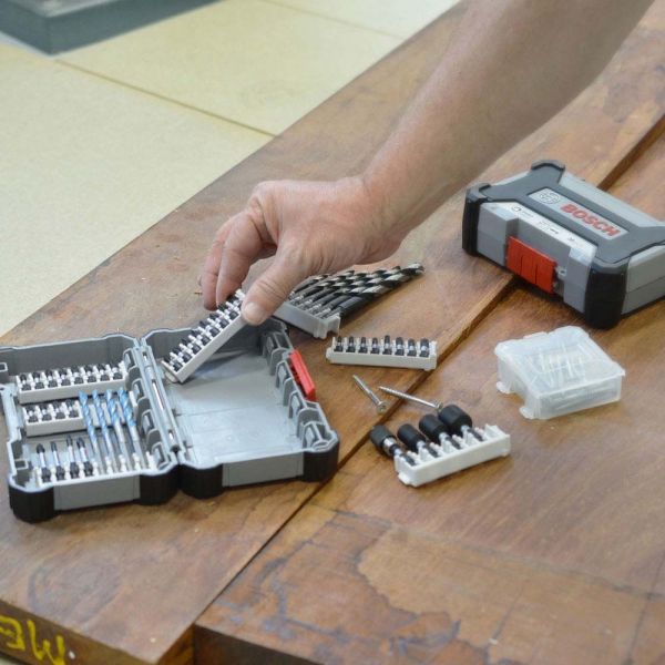 Ponta para parafusar Bosch Phillips PH2 50mm Impact Control com 8 peças