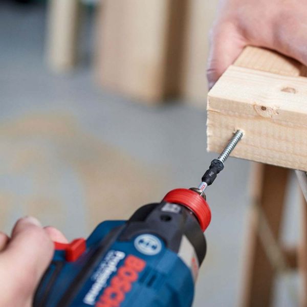 Ponta para parafusar Bosch Phillips PH2 50mm Impact Control com 8 peças