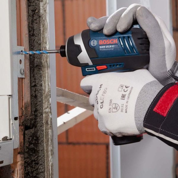 Kit de Pontas e Brocas Bosch MultiConstruction com 8 peças Impact Control