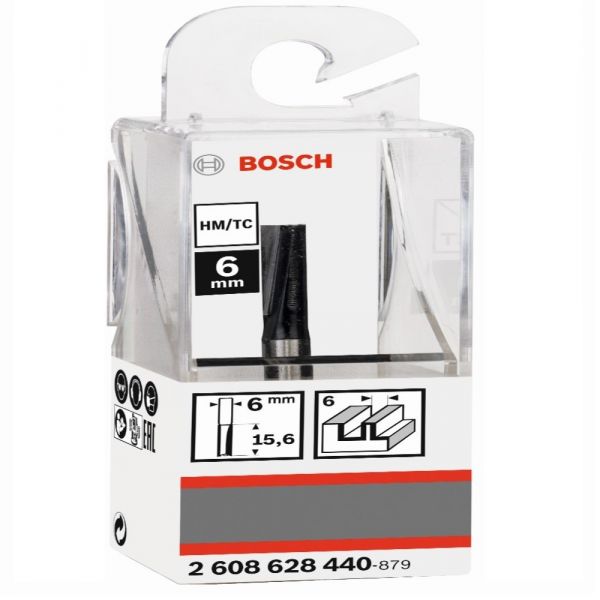 Fresa Paralela Dupla 6mm Bosch