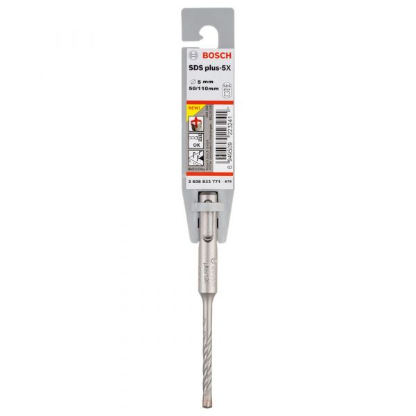 Broca Bosch SDS plus-5X para concreto Ø5 x 50 x 110 mm