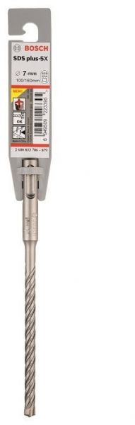 Broca SDS plus-5X para concreto 7x100x160 mm Bosch