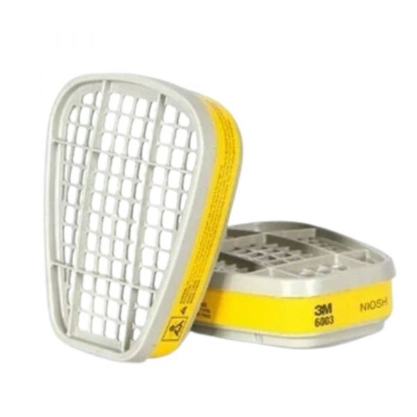 Máscara Semifacial Série 6200 com Filtros 3M