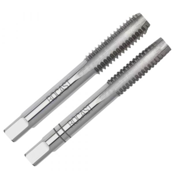 2 Peças Macho Manual em Aço Liga MA Rosca MA 3/4 Pol. x 10 FPP Amatools