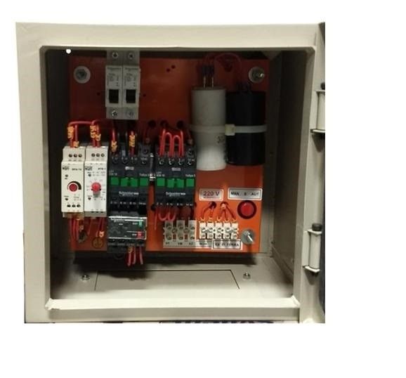 Quadro De Comando M4a Bpm 4,5Cv Monofasico 440V Rele De Nivel Ebara