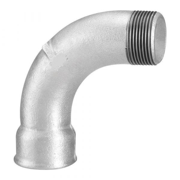 Curva Macho/Fêmea Galvanizada 90° 1.1/4” Mech
