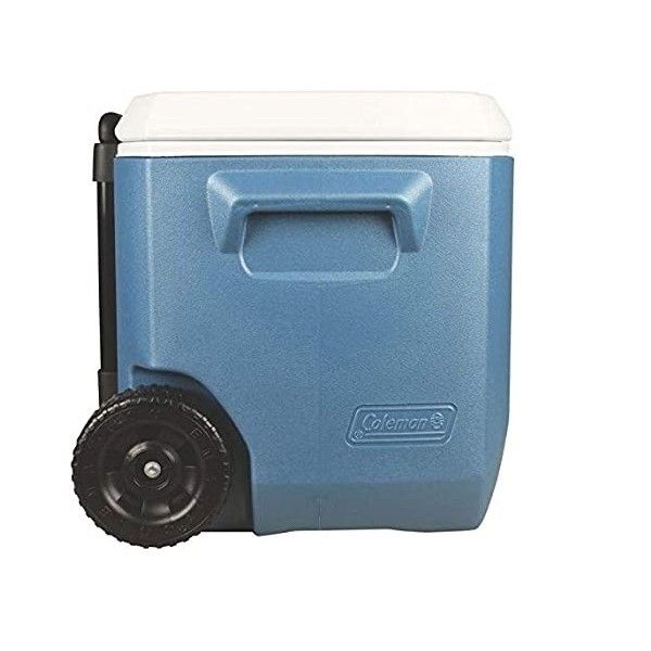 Caixa Térmica 50qt/47,3l Xtreme Azul Com Rodas Coleman