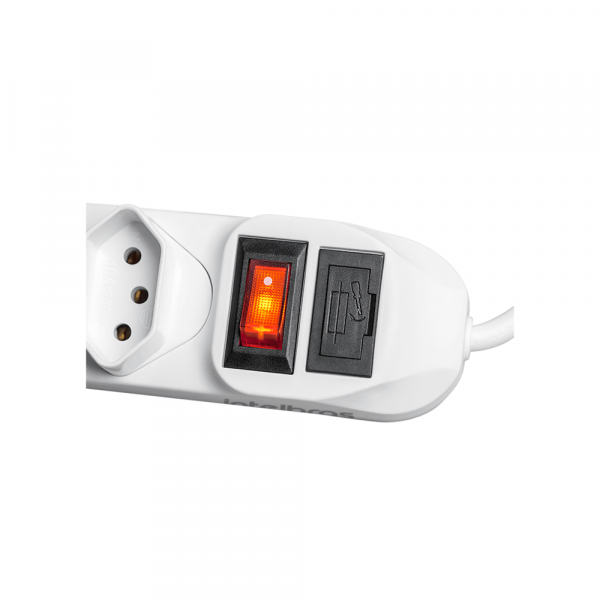 Filtro Protetor De 4 Tomadas EPE 1004 Intelbras