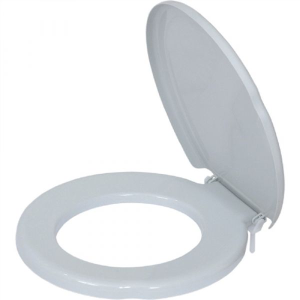 Assento Sanitario Tampa Envolvente Cinza Claro Herc