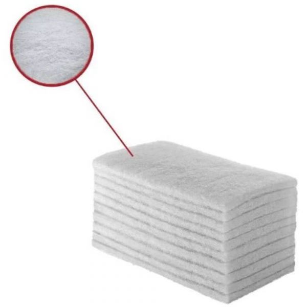 Fibra Sintética Branca 102mmx260mm Cortag