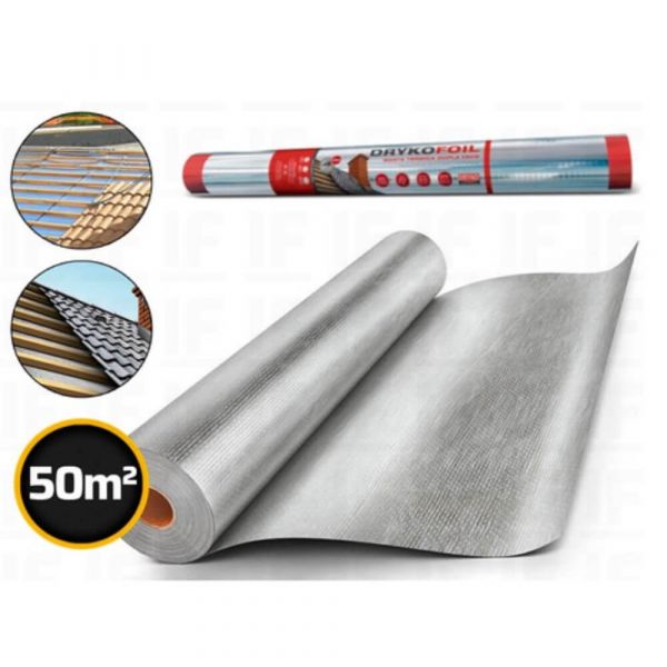 Manta Térmica 1x50m 1 Face Drycofoil